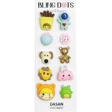 블링도츠 B-6 프렌즈(미니) 8-12mm(디자인랜덤), 없음, 상세설명 참조, 없음