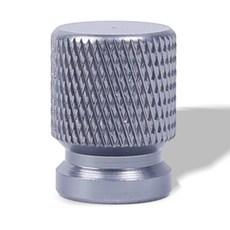 1 8pcs 타이어 밸브 캡 알루미늄 자동차 바퀴 젖꼭지 플러그 AutoTyre 줄기 림 커버, 1pc Gray