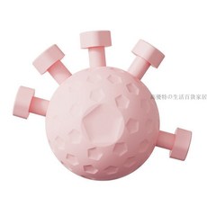 臺灣出貨 按壓式握力訓練球 鷹爪握力器 五指握力器 指力器 抓力器 握力器鷹爪五指指力器訓練器材勁鍛鍊手指按壓球握, 1個, 防滑升級【粉色】握力器-喚醒活力