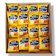 노브랜드 에그크림쿠키 90개(개별포장) 베트남 계란과자 대용량 낱개포장 사무실 간식, 100개