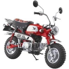 다이캐스트 오토바이피규어 혼다몽키 1/12 Monza Red, 1개