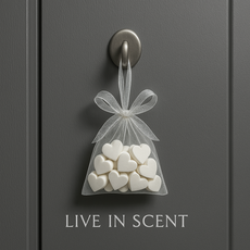 석고방향제 차량용 미니하트 인테리어 선물용 방향제 답례품, 1개, 3ml