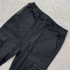 (구제의류)테크플레이버 블랙 카고 조거팬츠 M / 빈티지아워 250417