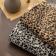 골덴 원단 스판 잔골덴 16W 코듀로이 원단 호피무늬 대폭 겨울 천 베이비레오 2종, 01) 베이지