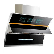 주방 추출기 후드 용 750mm 범위 후드 측면 흡입 내장 자동 청소 듀얼 모터 Hotte Aspirante 요리, 01 900MM, 02 Upgrade, 1