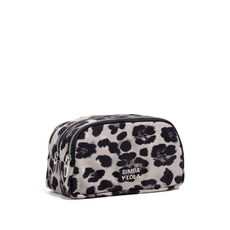빔바이롤라 레오파드 프린트 지퍼 메이크업 파우치