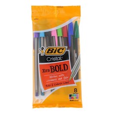 Bic USA Inc BICMSBAP81 Cristal Xtra Bold 펜 8개입 326712 8661057908