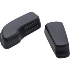 Vkinman 2Pcs 파워 시트 등받이 조정 스위치 버튼 캡 커버 왼쪽 측면 교체 닛산 알티마 2004-2020 무라노 2011-2021 블랙