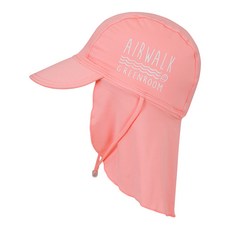 에어워크서프 아동 UV 자외선 차단 천수모 플랩캡, 1개, 코랄 1개, 코랄