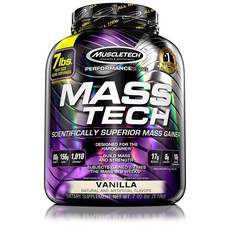 MUSCLETECH 增肌配方粉, 香草, 1入, 3.18kg