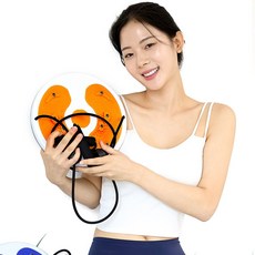 SNS화제 땀뻘뻘 실내유산소 트위스트 운동기구, 1개, 오렌지