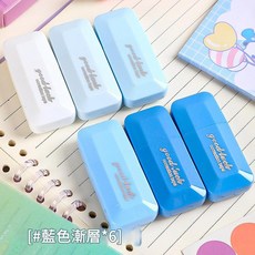 good luck 漸變色筆式修正帶, 海鹽藍修正帶*6, 1套