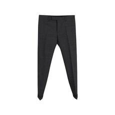 생 로랑 중고 체크 팬츠