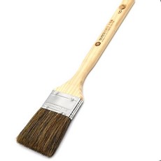 화필 페인트 브러쉬 6호 60mm 청소솔 다용도 빽붓 납작붓 니스붓 백붓 도배솔