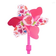 올샵플러스 유아 킥보드 장식 1바람개비핸들-공룡 킥보드 핸들 바람개비 장식