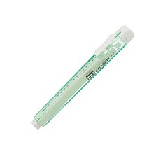 펜텔 클릭이레이져 샤프식지우개 슬라이딩지우개, 클리어옐로우그린