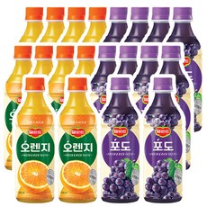 델몬트 오렌지 포도 2가지맛 400ml x 20개