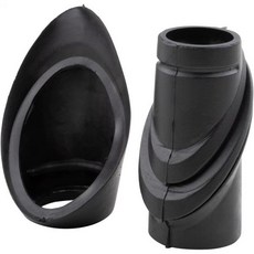 1쌍 안테나 고무 실링 부품 하단 상단 E-클래스 W124 A124 C124 리무진 쿠페 교체 A1248270898 A1248270798 USA, 1쌍 안테나 고무 실링 부품 하단 상단 E-클래스 W1