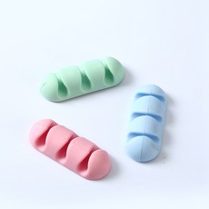 파노라마 플라자 케이블 정리 클립 5개입(랜덤색상), 랜덤색상, 5개
