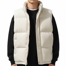 민트스쿨 남여공용 캐주얼 커플 패딩조끼