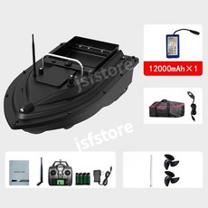 무선 RC 보트 배 낚시 미끼 피싱 GPS 500M, 1개, GPS형 12000mAh 1개