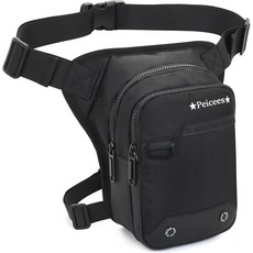 남성용 피스 드롭 레그 백 여성용 택티컬 허리 파우치 야외 허벅지 가방 오토바이 타기 크로스바디 백팩 어깨 패니 팩 캠핑 하이킹 사이클링, Y-Black