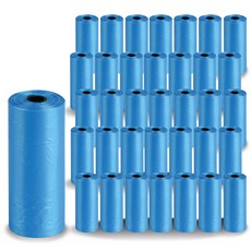 멍냥 강아지 배변봉투 리필형, 블루, 20개입, 36개