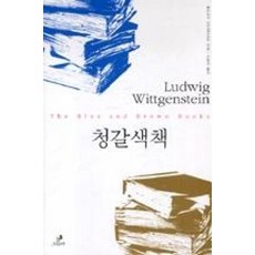 청갈색책, 그린비, 루트비히 비트겐슈타인 저/진중권 역