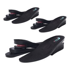 FOOTINSOLE.COM 男款氣墊增高鞋墊 3組
