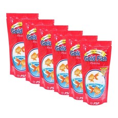 금붕어 관상어 열대어 사료 먹이, 100g, 6개