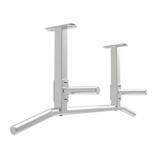 치닝디핑 헤비듀티 실내 철봉 풀업바 턱걸이 홈트 턱걸이바 헬스 운동, 실버+일자형