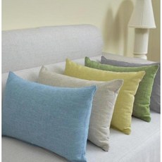 抱枕 輕奢高級感 美式現代 奶油風 大號床頭椅靠墊, 四季麻-朱砂橙,40X40cm【枕套+枕芯】