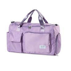 여행 큰가방 빅 보스턴백 운동 가방 라이트퍼플