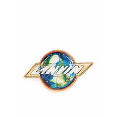 랑방 로고 장식 브로치