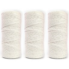 방구석상인 트와인끈 360m 선물포장끈 대용량, 단색화이트