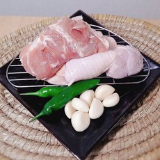 100% 국내산 해썹 냉장 뼈없는 닭다리살 순살 1kg, 1개