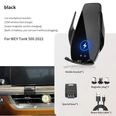 WEY 탱크 500 Macchiato 커피 용 자동차 전화 홀더 01 2021-2022 내비게이션 무선 책 액세서리, 03 for Tank 500-2022