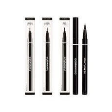 아이돈띵쏘 겟인라인 워터프루프 리퀴드 아이라이너 1ml, 블랙, 3개
