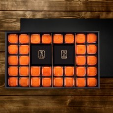 청도 반건시 씨 없는 곶감 설날 선물세트 박스 보자기포장, 8호 반시 (중과/45g내외/22개), 1박스