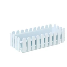 직사각형 PVC 화분 상자, 01 White, 01 White