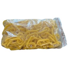 TIS 塑膠捲鏈 黃色 + S型掛鉤 2p 組, 1套