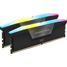 CORSAIR DDR5-6400MHz VENGEANCE DDR5 AMD EXPO & Intel XMP 32GB CMK32GX5M2B6400Z36 데스크탑 PC용, 1개