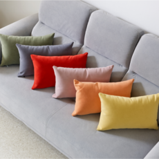 베르사 국내수작업 50X30/40X40(솜포함) 북유럽 기능성 인테리어쿠션 쇼파쿠션 소파쿠션 발수 방수 이지클린 패브릭쿠션, 핑크30X50