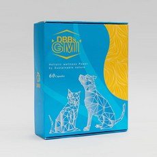 DBB's GMI新型小孢子靈芝類球蛋白膠囊, 1個, 綜合營養補充品, 60顆