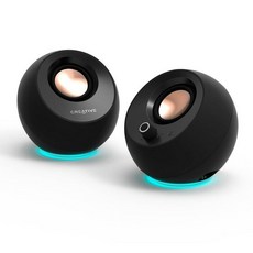 Creative Labs Pebble PRO 2.0 USB 컴퓨터 스피커 - 화이트, Black