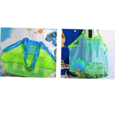 가방 모래놀이 매쉬 목욕놀이 장난감 물빠짐 대형 59000EA 1EA, 블루 매쉬 대형가방