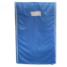 주문제작 롤테이너 먼지 커버 선반 방진 더스트 가림막 천 덮개, 1개, 3. 네이비 블루 사양 1