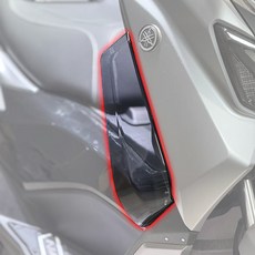 NMAX 25-26년식 사이드바이저 튜닝 레그쉴드 무릎 방풍 엔맥스 125 155, 카본