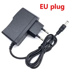 6V AC DC 전원 공급 장치 어댑터 볼트 벽 변환기 Adaptador 0.5A 500MA 600mA 5.5*2.5mm, 01 6V 0.6A, 03 EU Plug