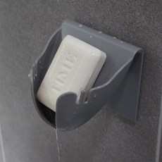 욕실 비누받침 물빠짐홀더 벽부착형